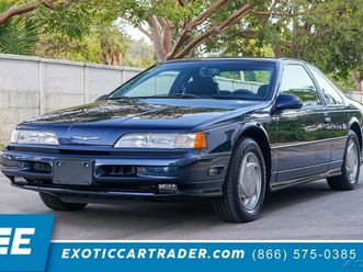 1989 ford thunderbird super coupe
