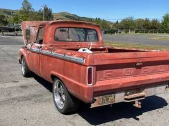 1966 f100 short bed custom cab