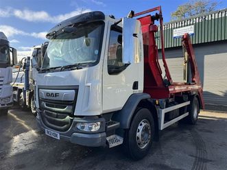 2021 daf lf-260 skip loader