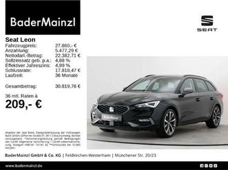 seat leon st 1.0 tsi dsg fr carplay shz kam. beats