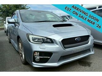 2015 - s4 2.0t awd gt-s eyesight jdm 296bhp 4-door