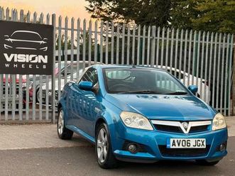 2006 vauxhall tigra 1.4i 16v exclusiv 2dr convertible petrol manual