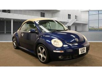 volkswagen beetle 2.0 s cabriolet 2dr petrol auto euro 4 (115 ps)