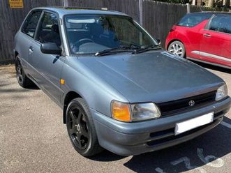 toyota, starlet, hatchback, 1992, manual, 999 (cc), 3 doors