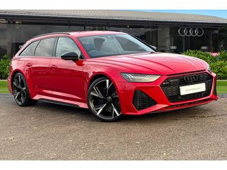 2023 audi rs6 rs 6 tfsi quattro carbon black 5dr tiptronic