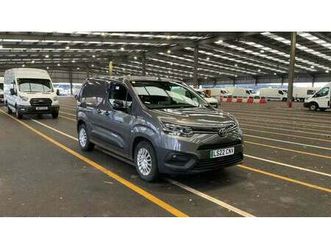 2022 toyota proace icon van 50kwh auto panel van electric automatic