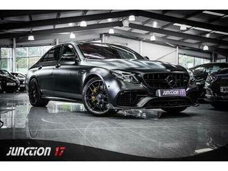 2017 mercedes-benz e class e63 s 4matic+ edition 1 4dr 9g-tronic saloon petrol automatic