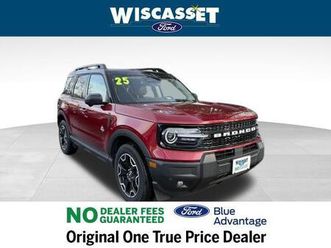 used 2025 ford bronco sport outer banks