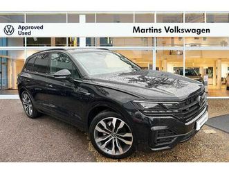volkswagen touareg - 3.0 v6 tdi 4motion black edition 5dr tip auto **factory towbar**