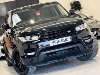 2015 land rover range rover sport 3.0 sd v6 hse suv 5dr diesel auto 4wd euro 5 (start/stop) (306 ps) est...