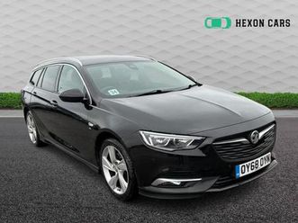 2018 vauxhall insignia 2.0 turbo d blueinjection sri vx line nav sports tourer 5dr diesel manual ...
