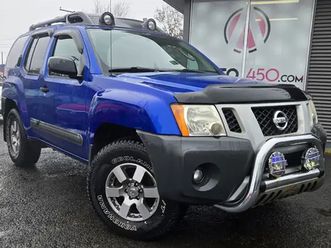 nissan xterra pro-4x 2012 pro-4x bas kilo comme neuf