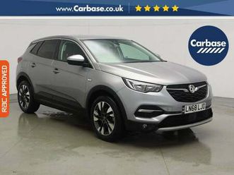 2018 vauxhall grandland x 1.2 turbo sport nav suv 5dr petrol manual euro 6 (start/stop) (130 ps) suv pet...
