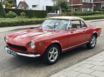 fiat 124 spider - 1800 sport