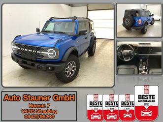 ford bronco badlands e-4wd 2.7 v6/acc/kamera/ahk/shz