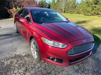 2015 ford fusion titanium loaded hwy driven