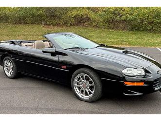 2000 chevrolet camaro ss convertible