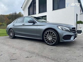 mercedes-benz c-razred c 350 e•amg line•burmester•led•alu19•matt