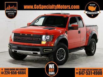 used 2010 ford f-150 svt raptor supercab