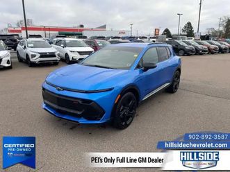 2025 chevrolet equinox ev rs - certified - cooled seats - $333 b