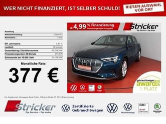 audi e-tron advanced 55 quattro 377,-ohne anzahlung a