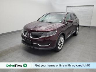 used 2018 lincoln mkx black label