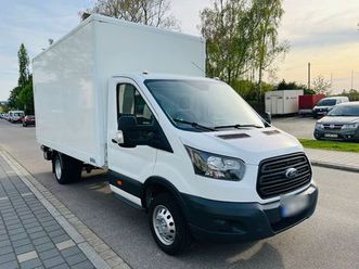 ford transit 2.otdci maxi koffer 3,5t +lift-neue motor-klima-tuv!