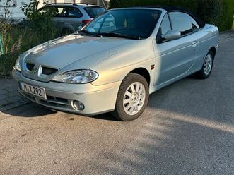 renault megan cabrio, jung, oldtimer