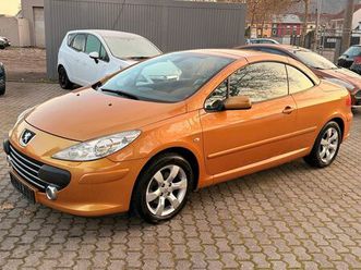 peugeot 307 cc automaik szh leder tüv neu