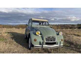 1973 citroen 2cv vert manuel, 4 vitesses conduite à gauch...