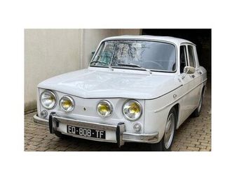 1970 renault 8 blanc manuel, 4 vitesses conduite à gauche...