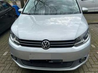 volkswagen touran 1.6 tdi 77kw cross 2011 grijs — volkswagen — marktplaats