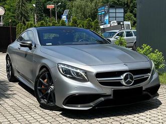 mercedes-benz klasa s 63 amg 4-matic