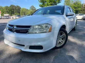 2012 dodge avenger sxt