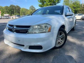 used 2012 dodge avenger sxt