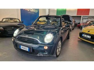 mini 1.6 16v cooper s cabrio verde inglese!