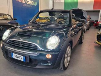 cooper s cabrio mini 1.6 16v cooper s cabrio verde inglese!