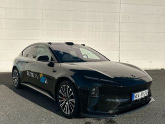 nio et5 limousine - schwarz - ahk - vollausstattung - top !