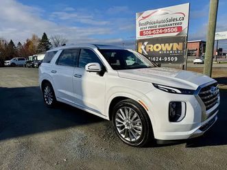 2020 hyundai palisade ultimate! 7 pass! awd! certified! at home