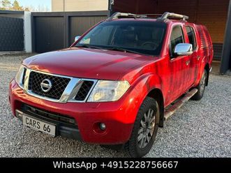 nissan navara pickup double cab le v6 4x4