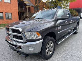 2018 dodge ram 2500 mega cab big horn