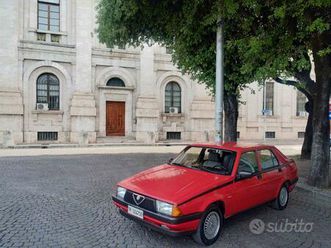 alfa 75 1.8 carburatori rossa originalissima