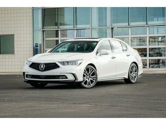 used 2018 acura rlx sport hybrid advance package
