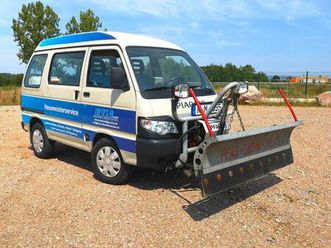 piaggio porter winterdienst fahrzeug