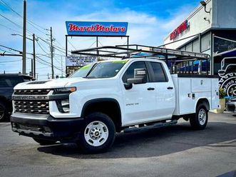 2020 chevrolet silverado 2500hd ext cab utility body work truck