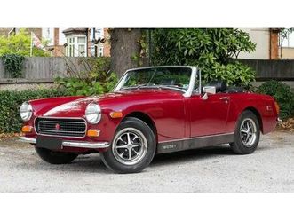 1974 mg midget rouge foncé manuel, 5 vitesses conduite à...