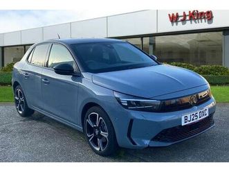 vauxhall corsa 1.2 turbo gs hatchback 5dr petrol manual euro 6 (start/stop) (100 ps)