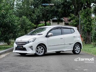2016 toyota agya 1.0 trd s hatchback free smart tv, free bbm full tank, free saldo e-toll 1jt, free garansi mesin & trandmisi hingga 2 tahun