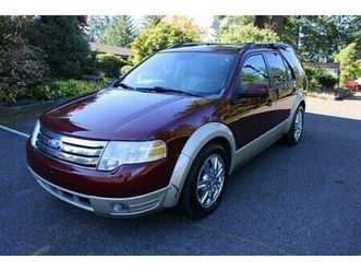 2008 ford taurus x eddie bauer 4x4 55 service records