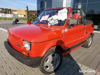 4 sztuki fiat bosmal cabrio fabryczny lakier zobacz jak nowy chrzanów - sprzedajemy.pl